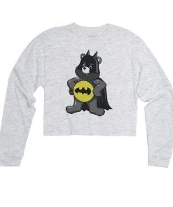Arm The Animals Cut Crop Long Sleeves Women's | Bat-Bear | Cutie Long Sleeve
