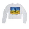 Arm The Animals Cut Crop Long Sleeves Women's | Rally For Ukraine | Cutie Long Sleeve