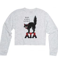 Arm The Animals Women's | Tattoo Black Cat | Cutie Long Sleeve