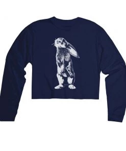 Arm The Animals Cut Crop Long Sleeves Women's | Bunshot | Cutie Long Sleeve