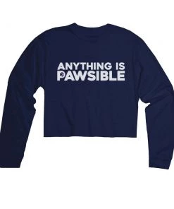 Arm The Animals Women's | Anything Is Pawsible | Cutie Long Sleeve