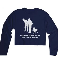 Arm The Animals Cut Crop Long Sleeves Women's | Dog Park Problems | Cutie Long Sleeve