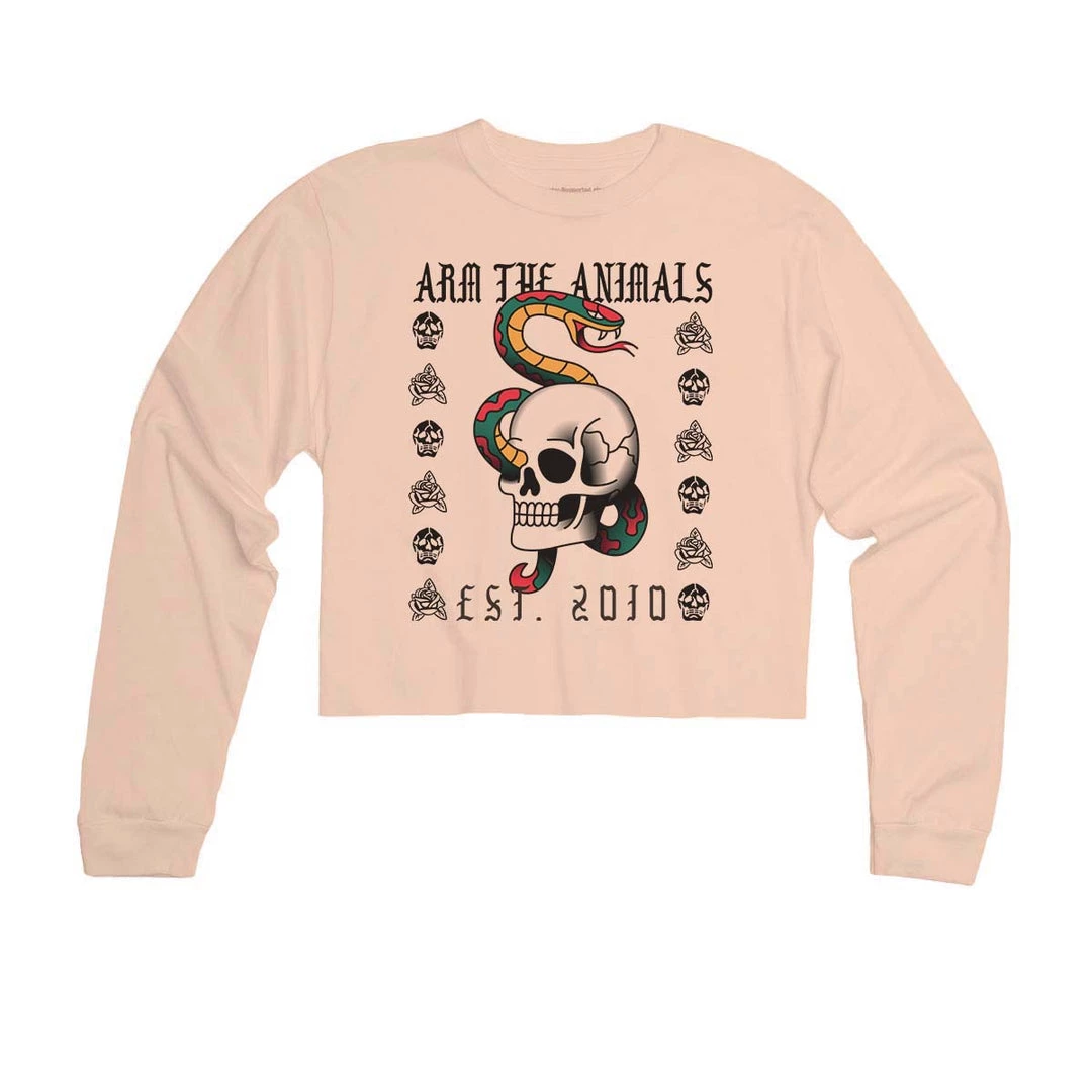 Arm The Animals Women's | Tattoo Snake | Cutie Long Sleeve