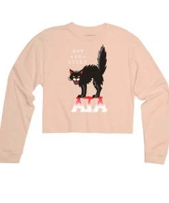 Arm The Animals Women's | Tattoo Black Cat | Cutie Long Sleeve
