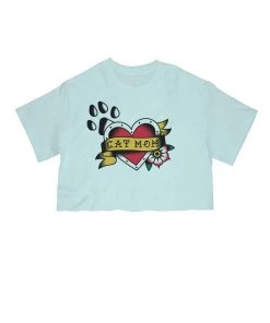 Arm The Animals Women's | Tattoo Cat Mom | Cut Tee