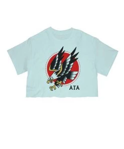Arm The Animals Cut Crop Tees Women's | Tattoo Eagle | Cut Tee