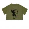 Arm The Animals Women's | Tattoo Black Panther | Cut Tee Cut Crop Tees