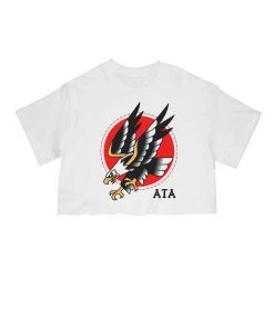 Arm The Animals Cut Crop Tees Women's | Tattoo Eagle | Cut Tee