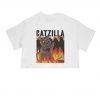 Arm The Animals Cut Crop Tees Women's | Catzilla | Cut Tee