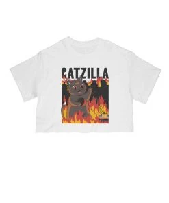 Arm The Animals Cut Crop Tees Women's | Catzilla | Cut Tee