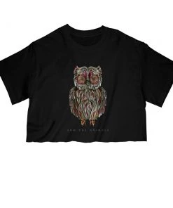 Arm The Animals Women's | Rev-Owl-Ver | Cut Tee