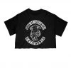 Arm The Animals Women's | Sons Of Catarchy | Cut Tee Cut Crop Tees