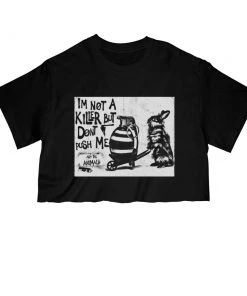 Arm The Animals Women's | Don't Push Me | Cut Tee