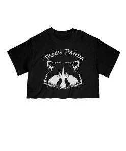 Arm The Animals Women's | Trash Panda | Cut Tee Cut Crop Tees