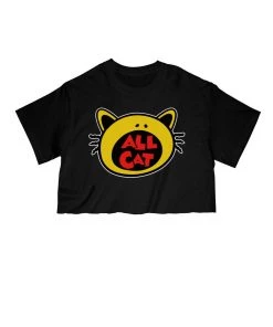 Arm The Animals Women's | All Cat | Cut Tee Cut Crop Tees