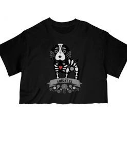 Arm The Animals Cut Crop Tees Women's | Hound Alebrije | Cut Tee