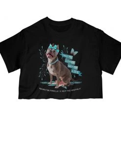 Arm The Animals Women's | Take My Leash Not My Life | Cut Tee