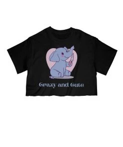 Arm The Animals Cut Crop Tees Women's | Crazy And Cute | Cut Tee