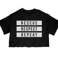 Arm The Animals Cut Crop Tees Women's | The 3 Rs | Cut Tee