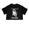 Arm The Animals Women's | Just A Little Bit Husky | Cut Tee