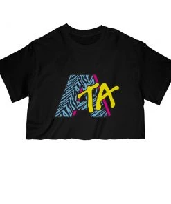 Arm The Animals Women's | Retro Logo | Cut Tee Cut Crop Tees