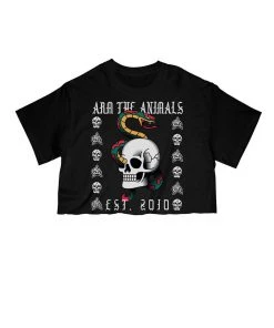 Arm The Animals Women's | Tattoo Snake | Cut Tee