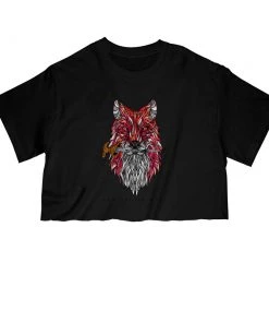 Arm The Animals Women's | Dagger Fox | Cut Tee Cut Crop Tees