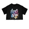 Arm The Animals Women's | Sunset Wolf | Cut Tee Cut Crop Tees