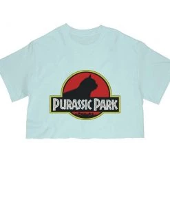 Arm The Animals Women's | Purassic Park | Cut Tee Cut Crop Tees