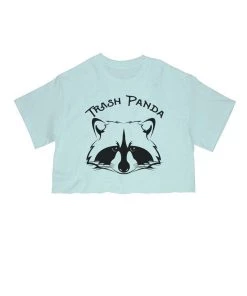 Arm The Animals Women's | Trash Panda | Cut Tee Cut Crop Tees
