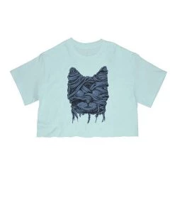 Arm The Animals Women's | Zombie Mummy Cat | Cut Tee Cut Crop Tees