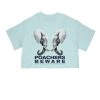 Arm The Animals Women's | Poachers Beware | Cut Tee Cut Crop Tees