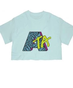 Arm The Animals Women's | Retro Logo | Cut Tee Cut Crop Tees