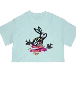 Arm The Animals Women's | Bunny Alebrije | Cut Tee