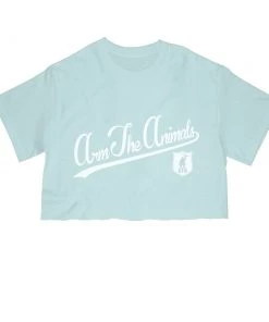 Arm The Animals Women's | ATA Script Logo | Cut Tee Cut Crop Tees