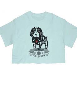 Arm The Animals Cut Crop Tees Women's | Hound Alebrije | Cut Tee