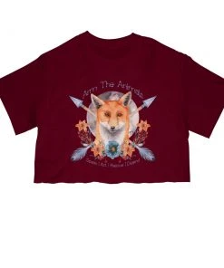 Arm The Animals Women's | Fox Confessor | Cut Tee