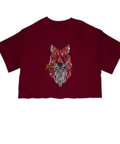 Arm The Animals Women's | Dagger Fox | Cut Tee Cut Crop Tees