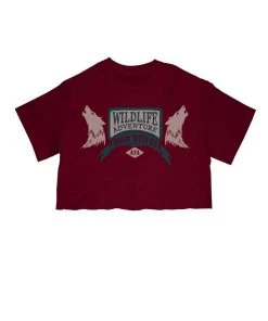 Arm The Animals Women's | Roam | Cut Tee Cut Crop Tees