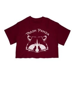 Arm The Animals Women's | Trash Panda | Cut Tee Cut Crop Tees