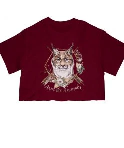 Arm The Animals Women's | Ridgeline Lynx | Cut Tee