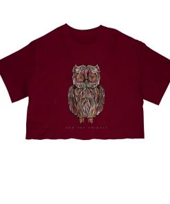 Arm The Animals Women's | Rev-Owl-Ver | Cut Tee