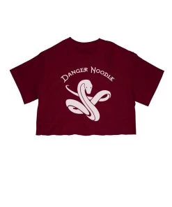 Arm The Animals Cut Crop Tees Women's | Danger Noodle | Cut Tee