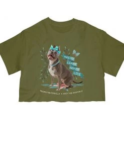 Arm The Animals Women's | Take My Leash Not My Life | Cut Tee