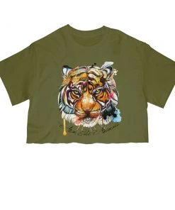 Arm The Animals Women's | Brilliant Bengal | Cut Tee