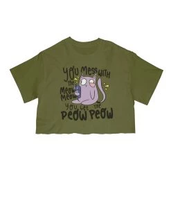 Arm The Animals Women's | Peow Peow | Cut Tee