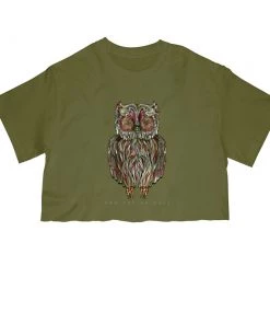 Arm The Animals Women's | Rev-Owl-Ver | Cut Tee