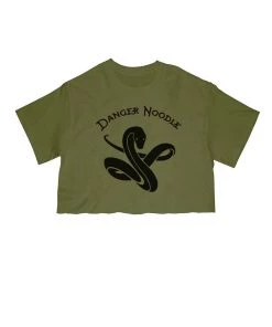 Arm The Animals Cut Crop Tees Women's | Danger Noodle | Cut Tee