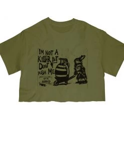 Arm The Animals Women's | Don't Push Me | Cut Tee