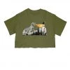 Arm The Animals Women's | Dogzilla | Cut Tee Cut Crop Tees